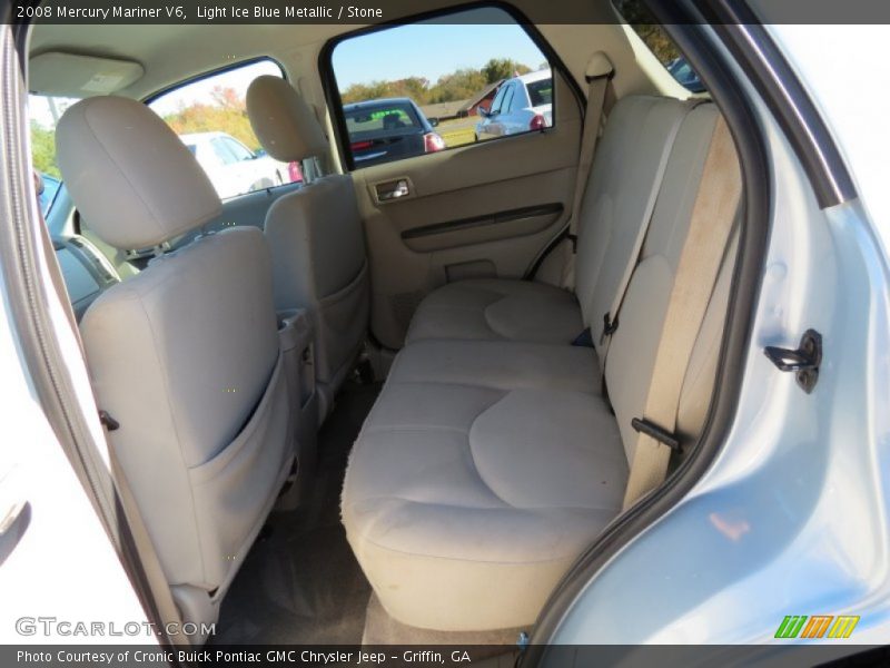 Light Ice Blue Metallic / Stone 2008 Mercury Mariner V6