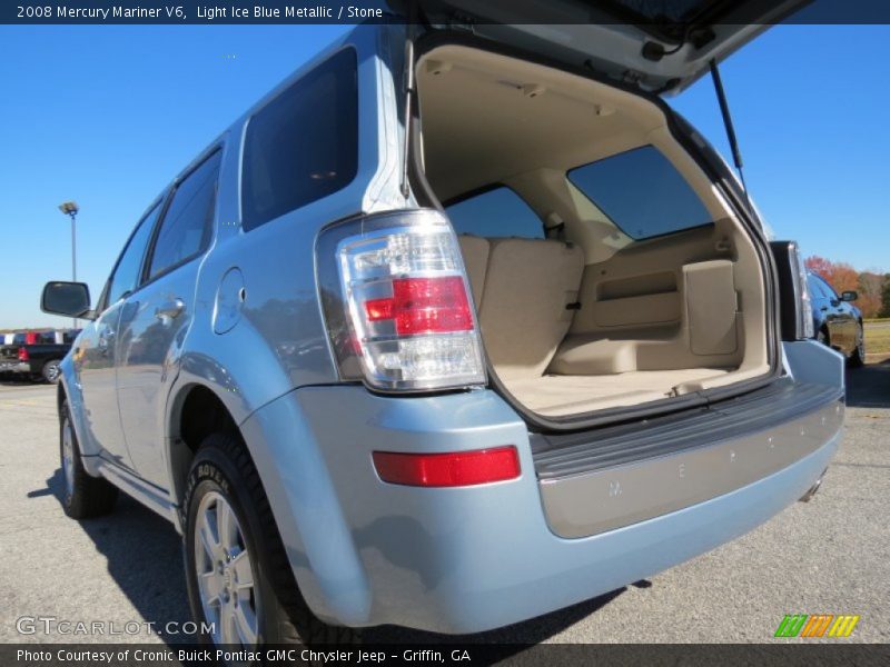Light Ice Blue Metallic / Stone 2008 Mercury Mariner V6