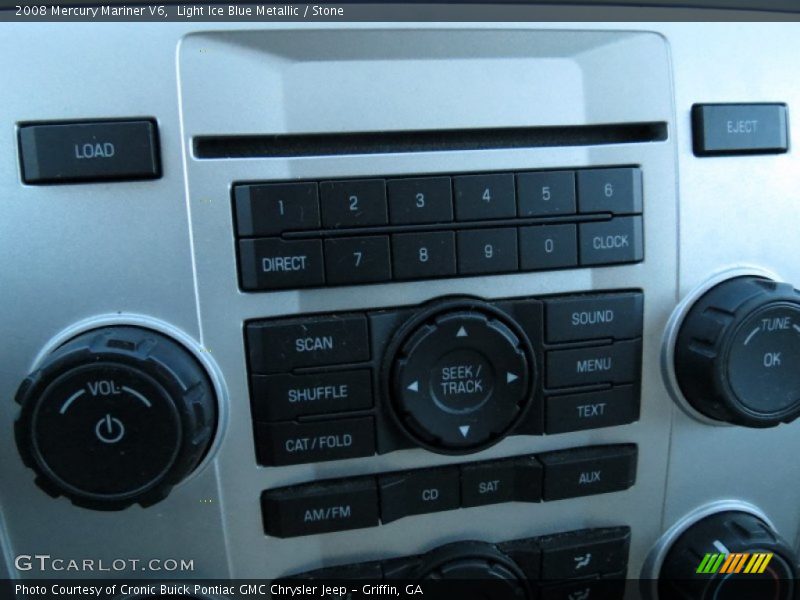 Light Ice Blue Metallic / Stone 2008 Mercury Mariner V6
