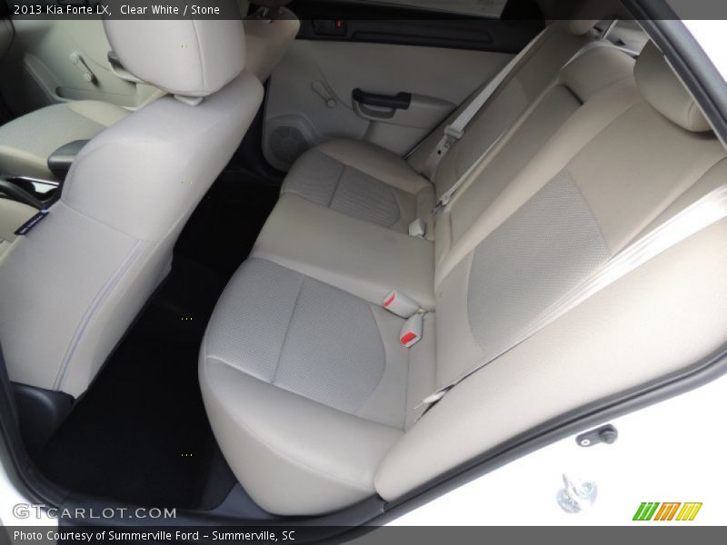 Clear White / Stone 2013 Kia Forte LX