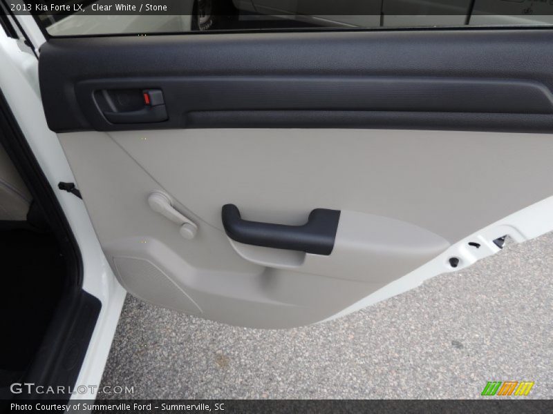 Clear White / Stone 2013 Kia Forte LX
