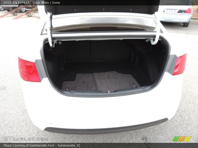 Clear White / Stone 2013 Kia Forte LX