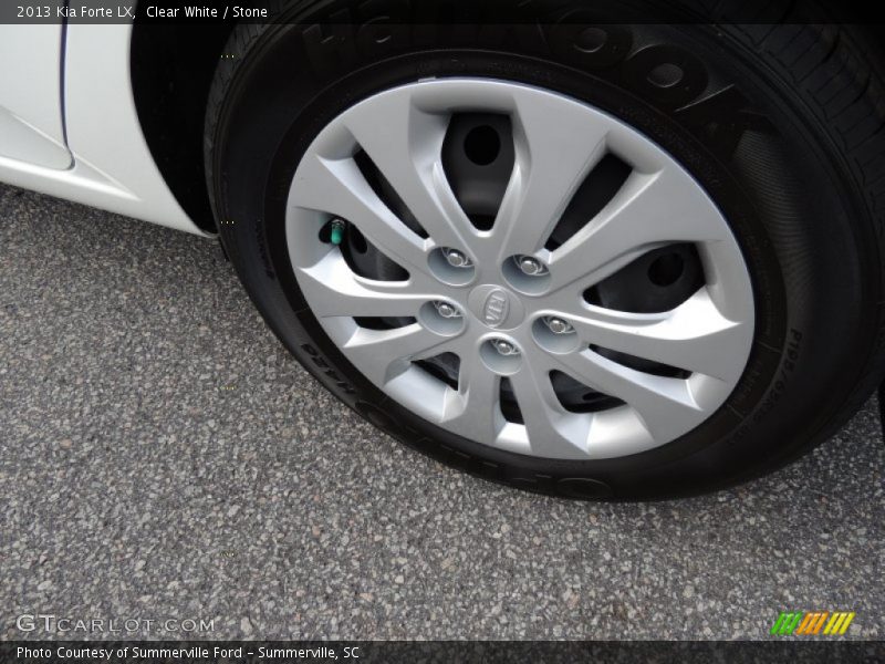 Clear White / Stone 2013 Kia Forte LX