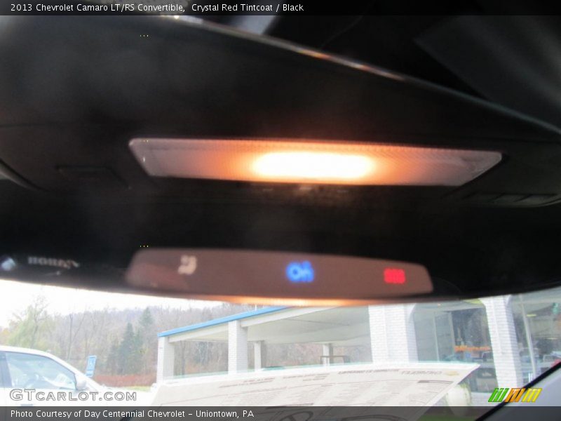 Crystal Red Tintcoat / Black 2013 Chevrolet Camaro LT/RS Convertible