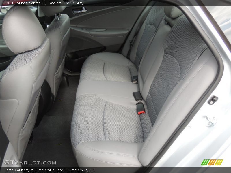 Radiant Silver / Gray 2011 Hyundai Sonata SE