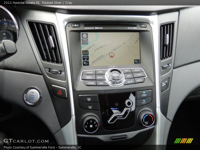 Radiant Silver / Gray 2011 Hyundai Sonata SE