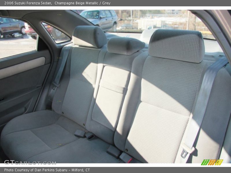 Champagne Beige Metallic / Grey 2006 Suzuki Forenza Sedan