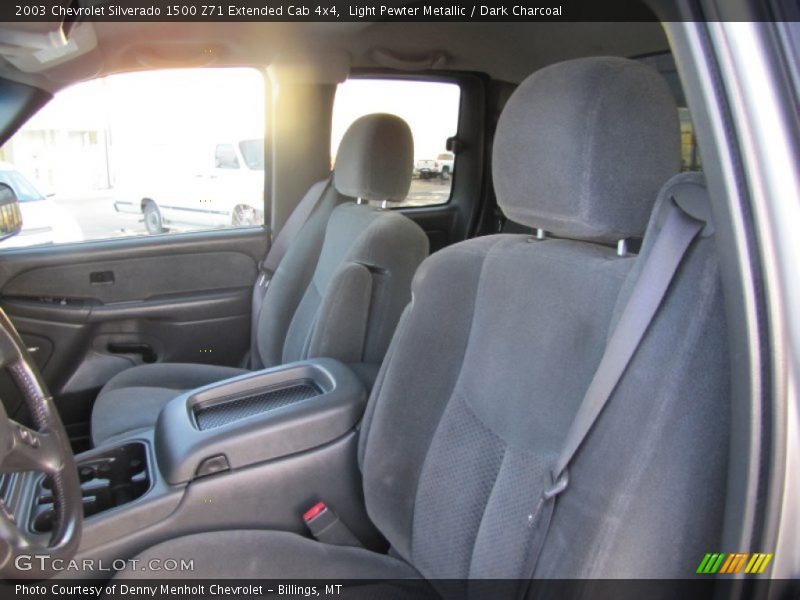 Light Pewter Metallic / Dark Charcoal 2003 Chevrolet Silverado 1500 Z71 Extended Cab 4x4