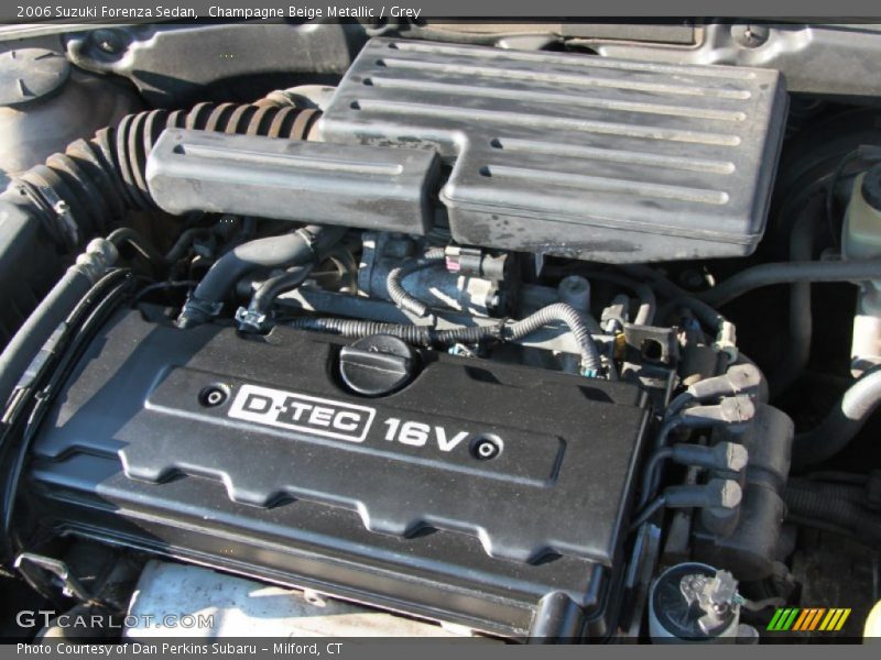 Champagne Beige Metallic / Grey 2006 Suzuki Forenza Sedan