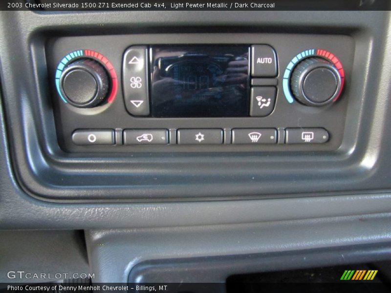 Light Pewter Metallic / Dark Charcoal 2003 Chevrolet Silverado 1500 Z71 Extended Cab 4x4