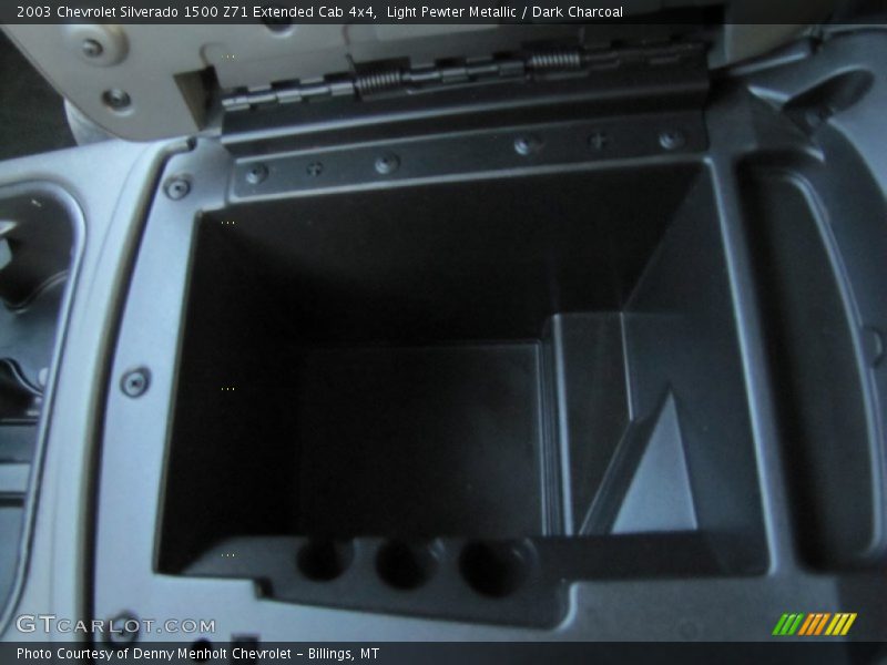 Light Pewter Metallic / Dark Charcoal 2003 Chevrolet Silverado 1500 Z71 Extended Cab 4x4