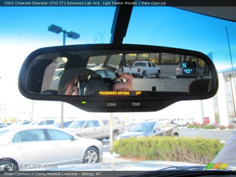 Light Pewter Metallic / Dark Charcoal 2003 Chevrolet Silverado 1500 Z71 Extended Cab 4x4