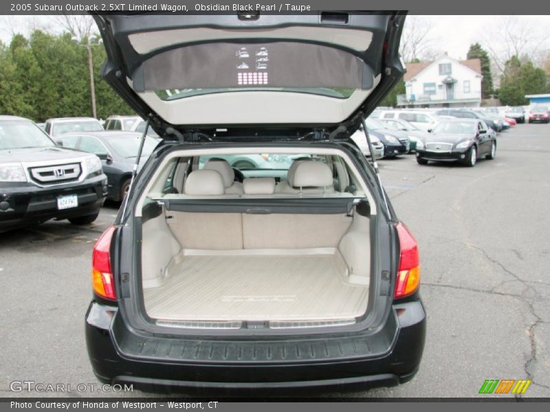 Obsidian Black Pearl / Taupe 2005 Subaru Outback 2.5XT Limited Wagon