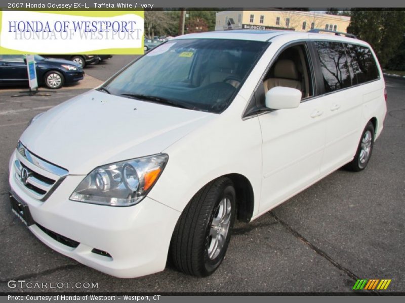 Taffeta White / Ivory 2007 Honda Odyssey EX-L