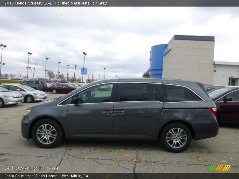 Polished Metal Metallic / Gray 2013 Honda Odyssey EX-L