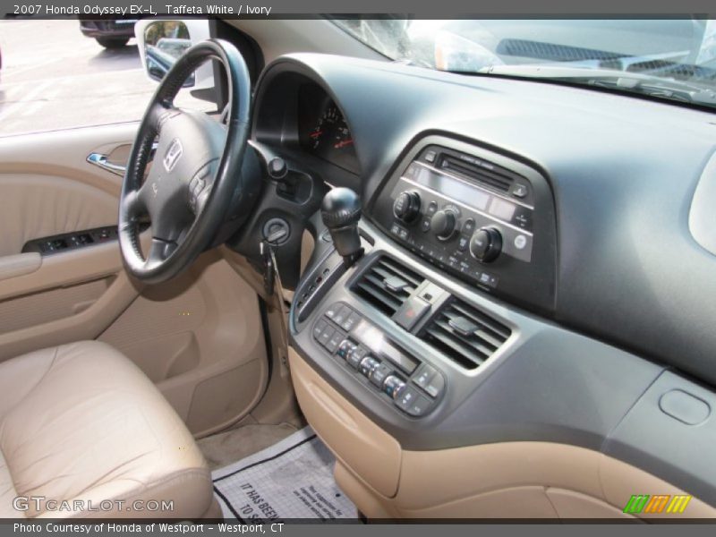 Taffeta White / Ivory 2007 Honda Odyssey EX-L