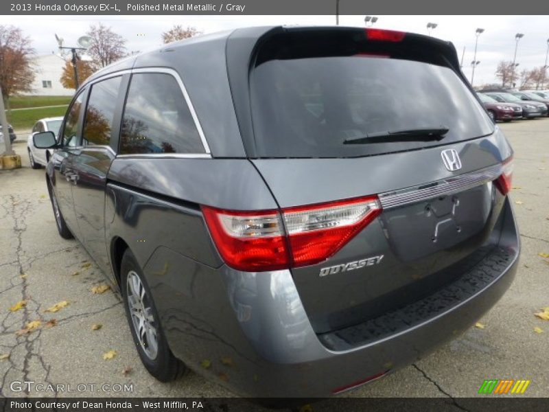 Polished Metal Metallic / Gray 2013 Honda Odyssey EX-L
