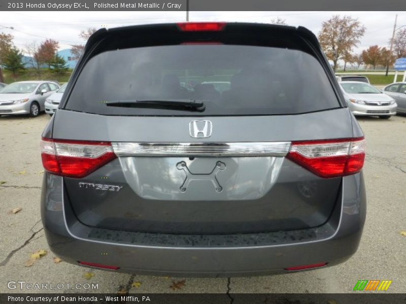 Polished Metal Metallic / Gray 2013 Honda Odyssey EX-L