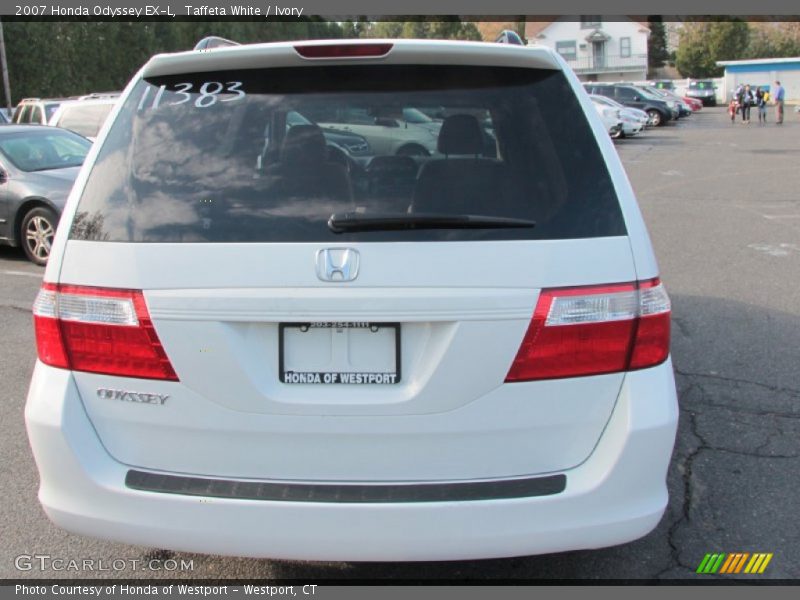 Taffeta White / Ivory 2007 Honda Odyssey EX-L