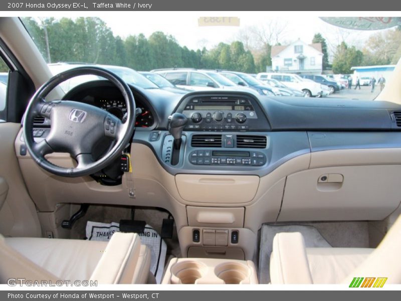 Taffeta White / Ivory 2007 Honda Odyssey EX-L