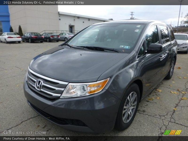 Polished Metal Metallic / Gray 2013 Honda Odyssey EX-L