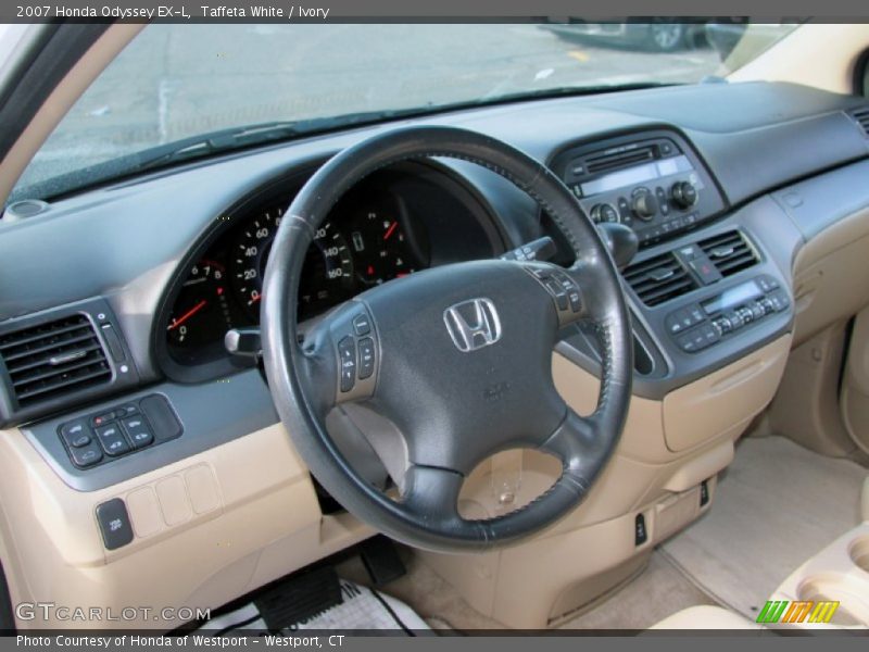Taffeta White / Ivory 2007 Honda Odyssey EX-L