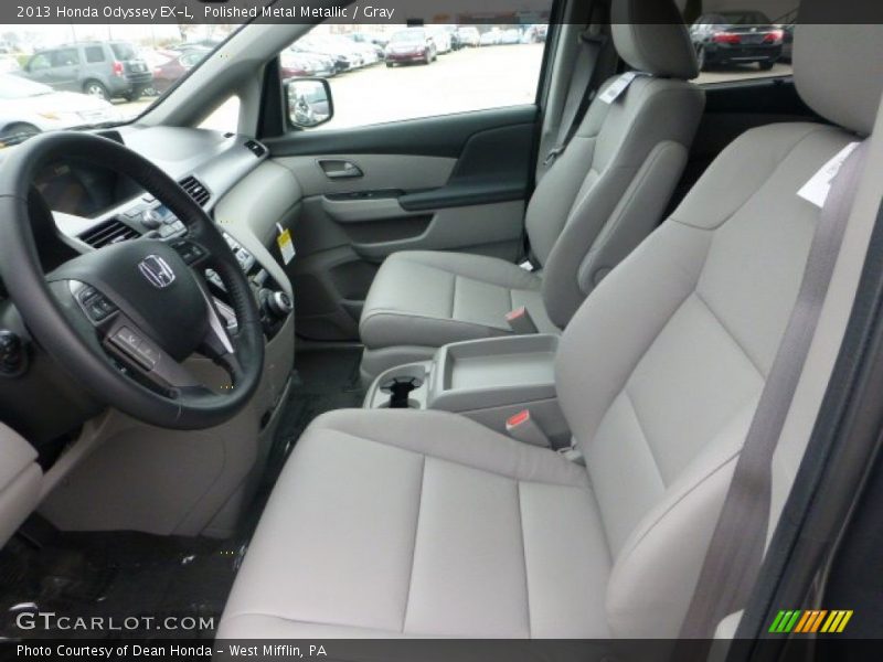 Polished Metal Metallic / Gray 2013 Honda Odyssey EX-L