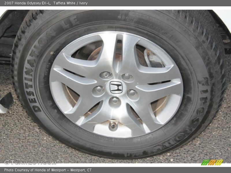 Taffeta White / Ivory 2007 Honda Odyssey EX-L
