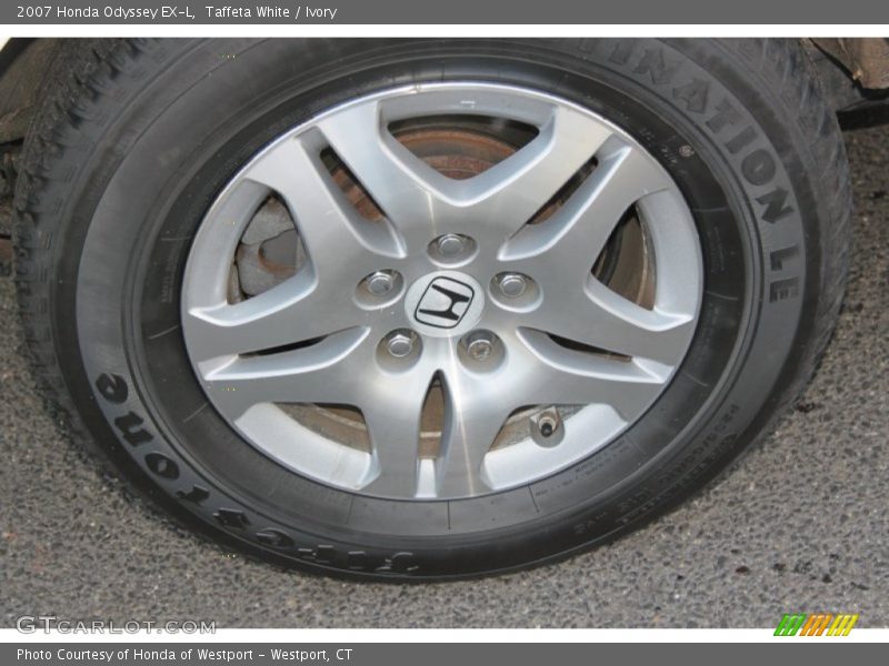 Taffeta White / Ivory 2007 Honda Odyssey EX-L