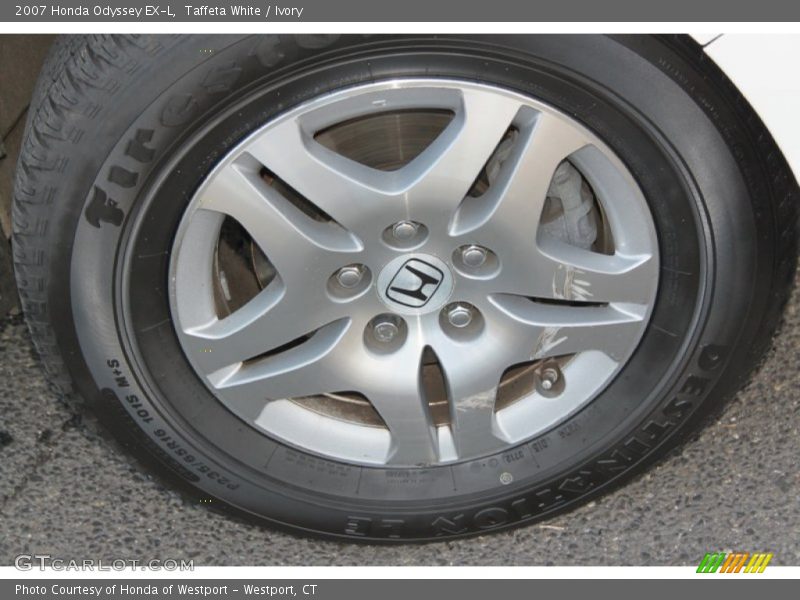 Taffeta White / Ivory 2007 Honda Odyssey EX-L