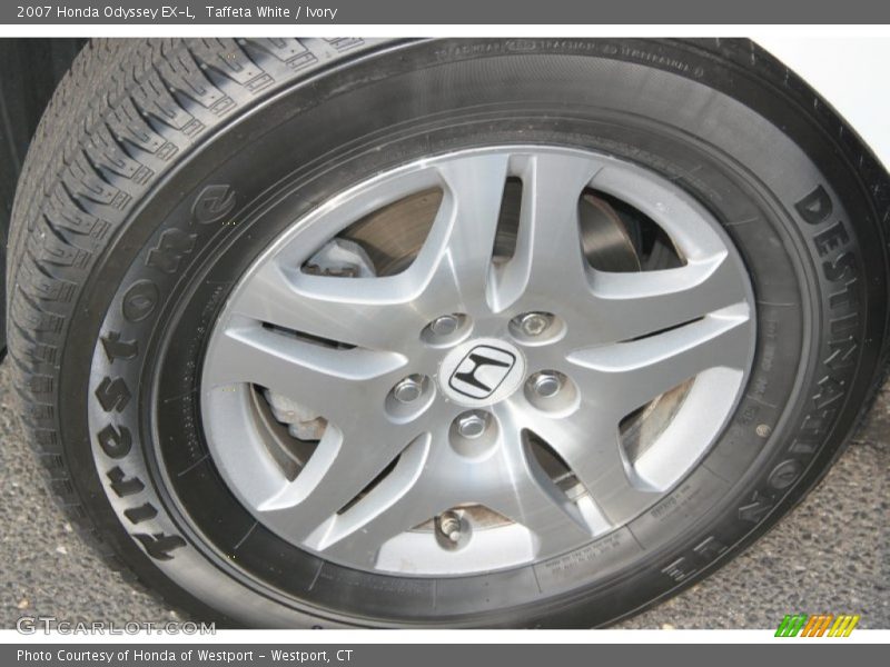 Taffeta White / Ivory 2007 Honda Odyssey EX-L