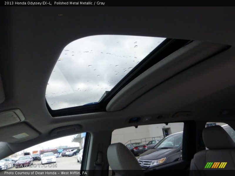 Polished Metal Metallic / Gray 2013 Honda Odyssey EX-L