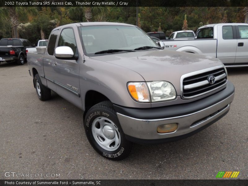 Thunder Gray Metallic / Gray 2002 Toyota Tundra SR5 Access Cab