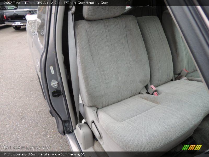 Thunder Gray Metallic / Gray 2002 Toyota Tundra SR5 Access Cab