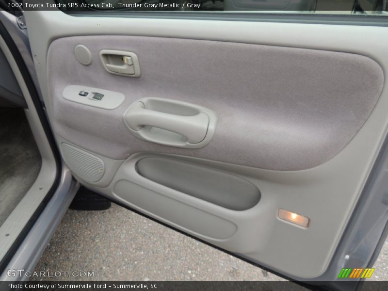 Thunder Gray Metallic / Gray 2002 Toyota Tundra SR5 Access Cab