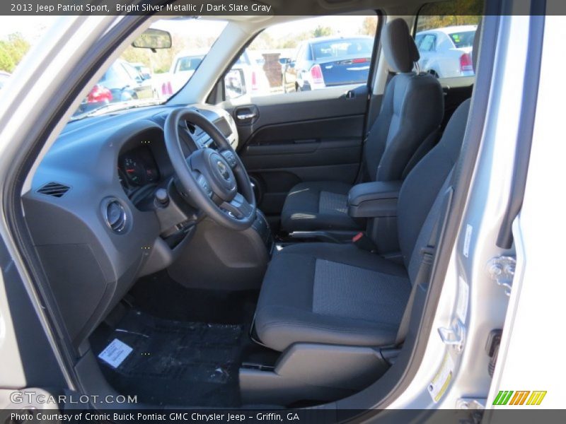 Bright Silver Metallic / Dark Slate Gray 2013 Jeep Patriot Sport
