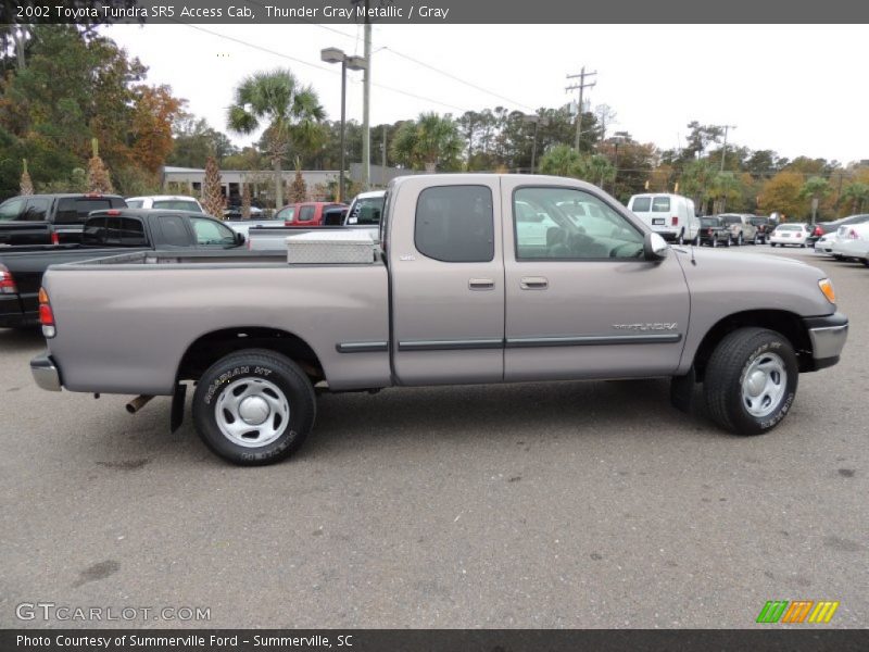 Thunder Gray Metallic / Gray 2002 Toyota Tundra SR5 Access Cab