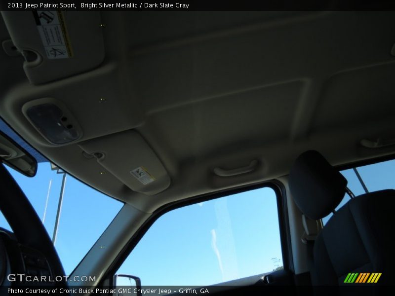 Bright Silver Metallic / Dark Slate Gray 2013 Jeep Patriot Sport