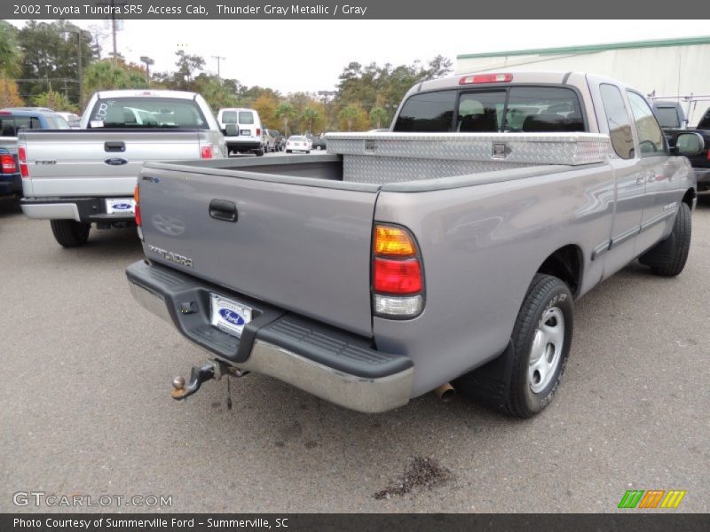 Thunder Gray Metallic / Gray 2002 Toyota Tundra SR5 Access Cab