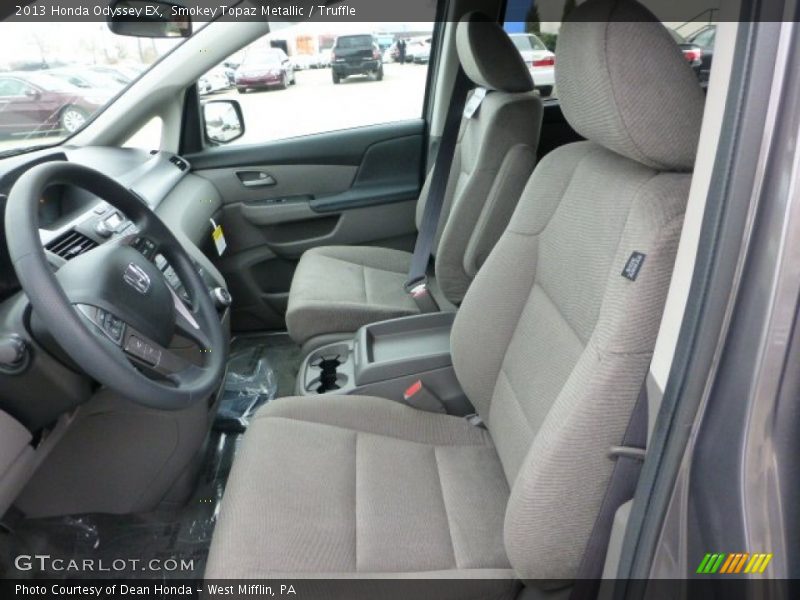 Smokey Topaz Metallic / Truffle 2013 Honda Odyssey EX