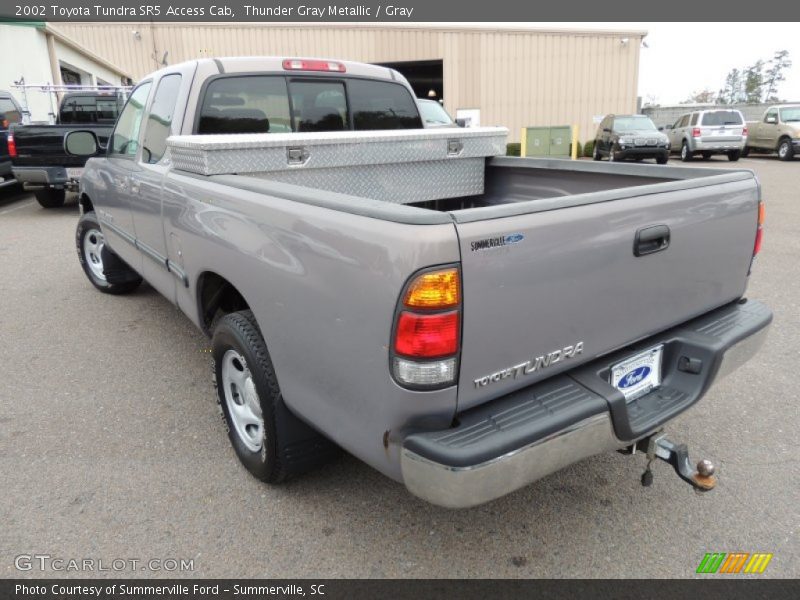 Thunder Gray Metallic / Gray 2002 Toyota Tundra SR5 Access Cab
