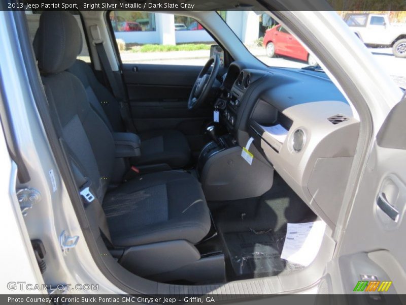 Bright Silver Metallic / Dark Slate Gray 2013 Jeep Patriot Sport