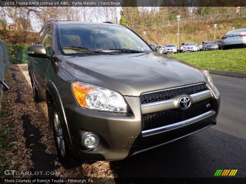 Pyrite Metallic / Sand Beige 2010 Toyota RAV4 Limited V6 4WD