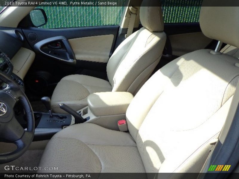 Pyrite Metallic / Sand Beige 2010 Toyota RAV4 Limited V6 4WD