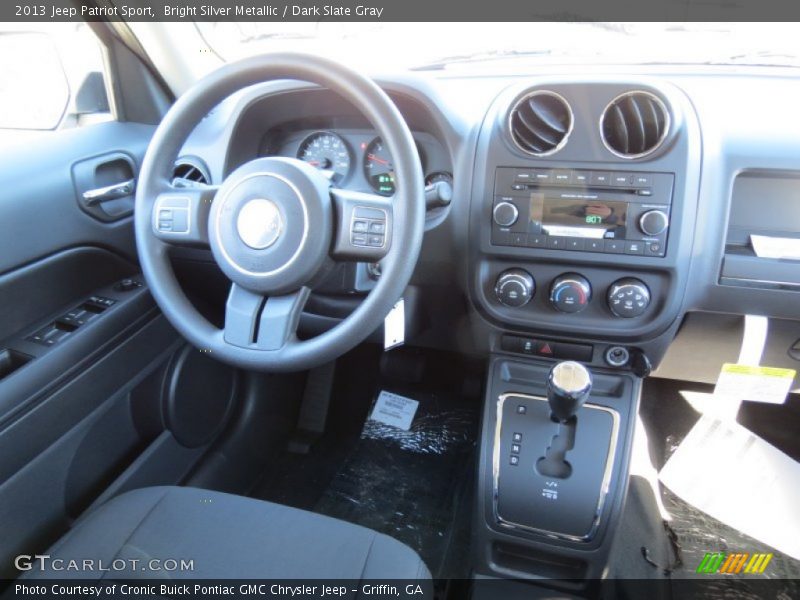 Bright Silver Metallic / Dark Slate Gray 2013 Jeep Patriot Sport