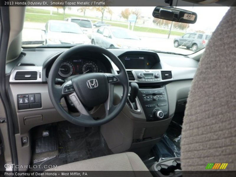 Smokey Topaz Metallic / Truffle 2013 Honda Odyssey EX