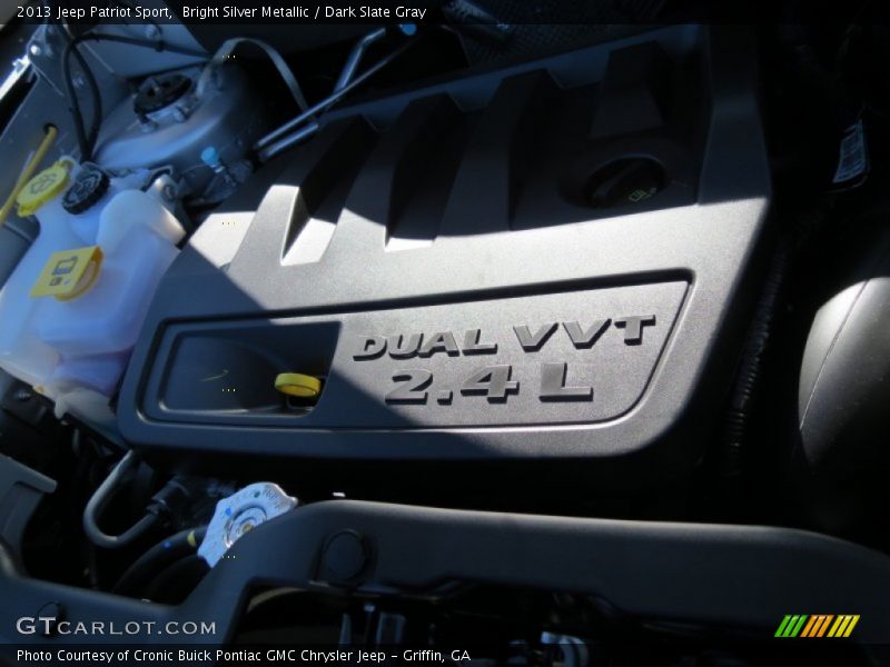 Bright Silver Metallic / Dark Slate Gray 2013 Jeep Patriot Sport