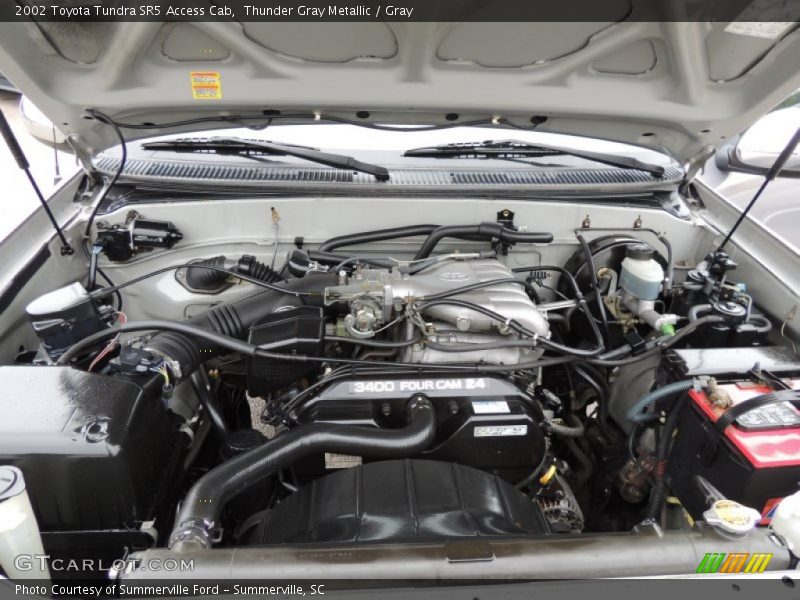 Thunder Gray Metallic / Gray 2002 Toyota Tundra SR5 Access Cab