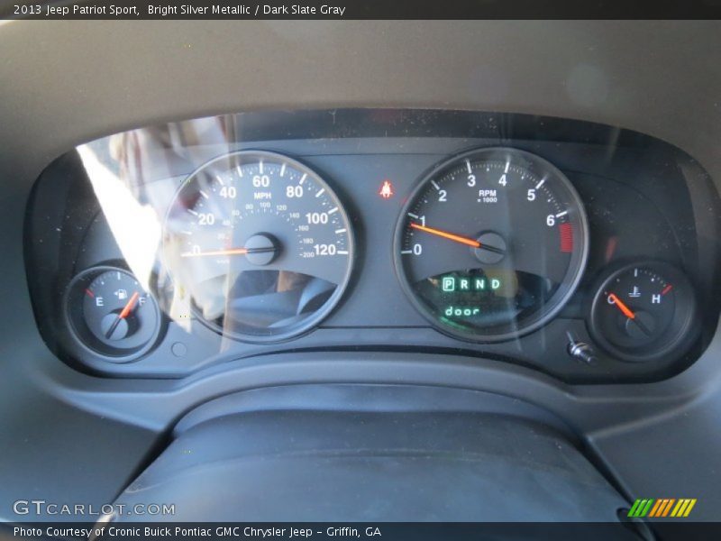 Bright Silver Metallic / Dark Slate Gray 2013 Jeep Patriot Sport