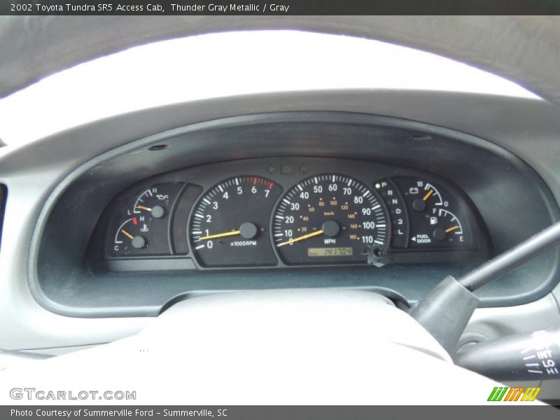 Thunder Gray Metallic / Gray 2002 Toyota Tundra SR5 Access Cab